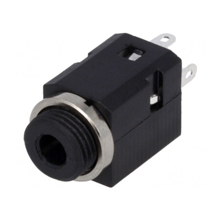 Soclu Jack 3,5mm Stereo 4 Terminale THT | Electronic-mag.ro | Componente Electronice