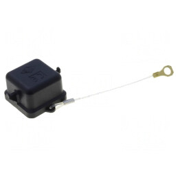 Capac protecţie plastic 21x21mm | Electronic-mag.ro | Componente Electronice