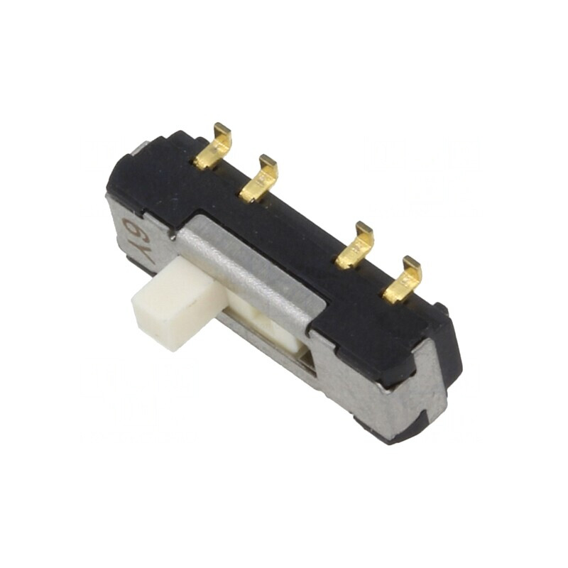 Comutator glisant 3 poziții SMT 0,2A/12VDC | Electronic-mag.ro | Componente Electronice