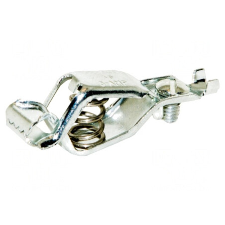 Bornă crocodil 5A 7.9mm Cositorit | Electronic-mag.ro | Componente Electronice