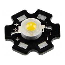 LED Albastru 1W 30-60lm 140° 460-470nm