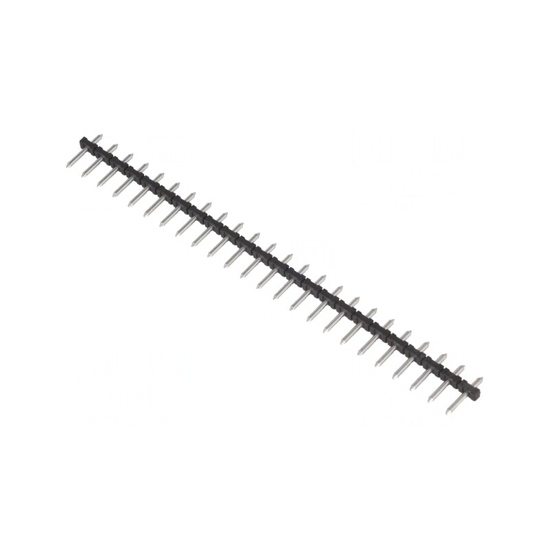 Conector pini 5mm 24 piste drept pentru PCB THT | Electronic-mag.ro | Componente Electronice