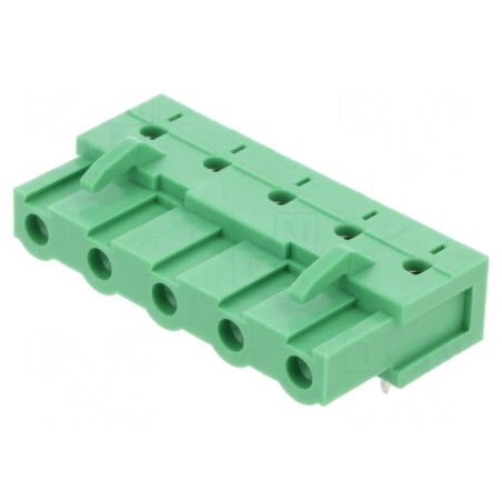 Regletă de Conexiuni Deconectabilă 7,62mm 5 Piste Soclu Mamă | Electronic-mag.ro | Componente Electronice