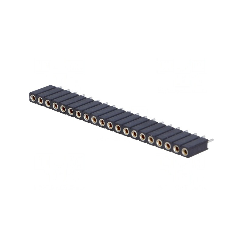 Conector Femelă 20 Pini 2,54mm Drept | Electronic-mag.ro | Componente Electronice