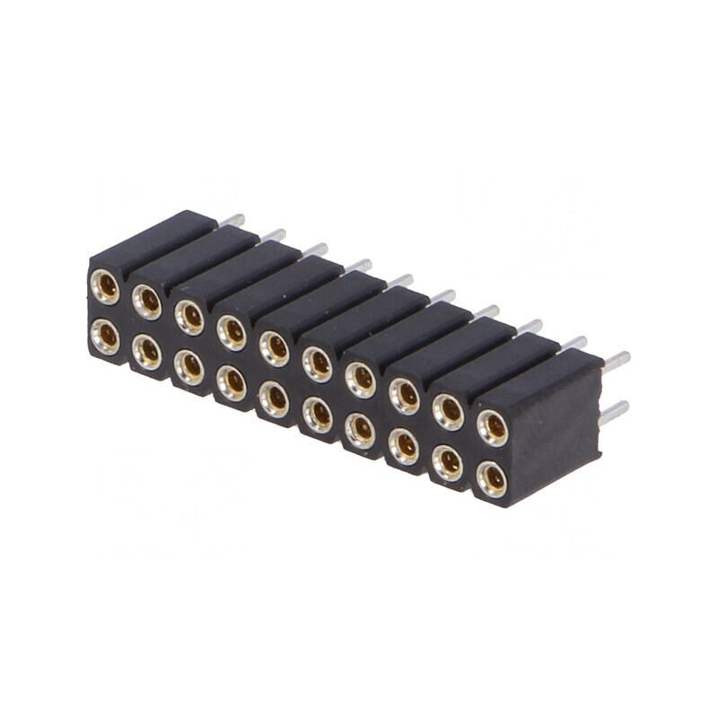 Soclu pini mamă 20 contacte 2,54mm | Electronic-mag.ro | Componente Electronice