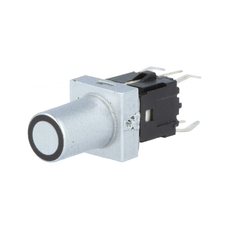 Comutator Tastatură cu LED Argintiu 12V | Electronic-mag.ro | Componente Electronice