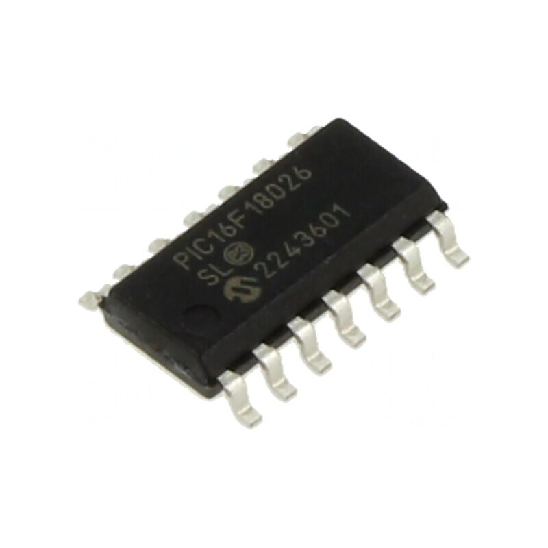 Microcontroler PIC 28kB 32MHz SMD cu EUSART, I2C, PWM, SPI | Electronic-mag.ro | Componente Electronice