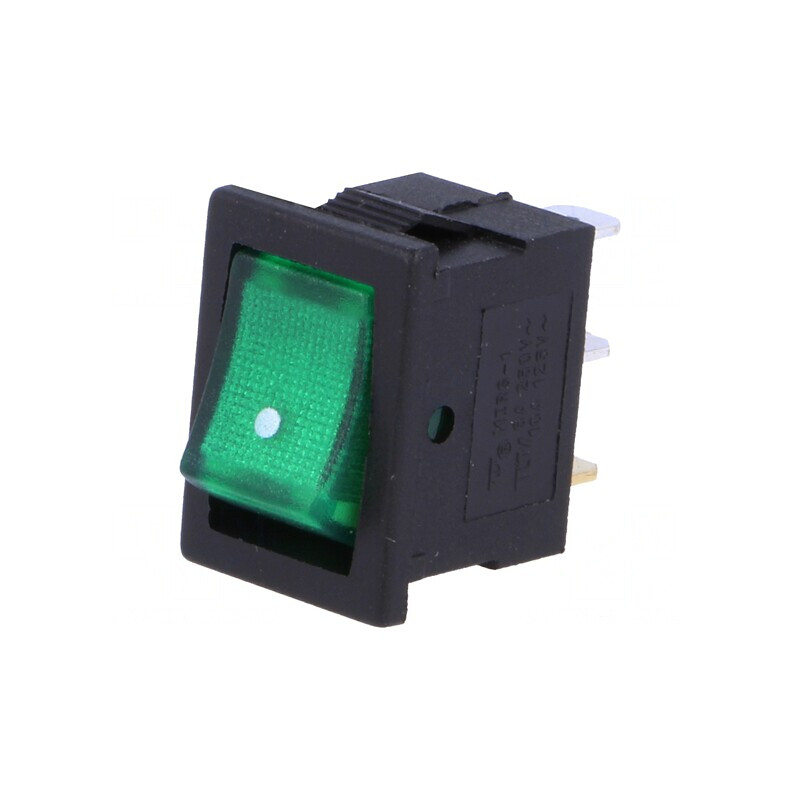 Întrerupător Basculant Verde cu Lumină Neon ON-OFF 3A 250VAC | Electronic-mag.ro | Componente Electronice Întrerupător Basculant Verde cu Lumină Neon ON-OFF 3A 250VAC | Electronic-mag.ro | Componente Electronice