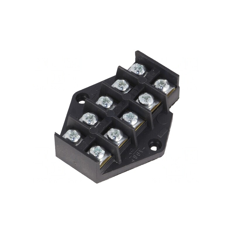 Regletă de conexiuni 4mm2 400V 5 piste | Electronic-mag.ro | Componente Electronice