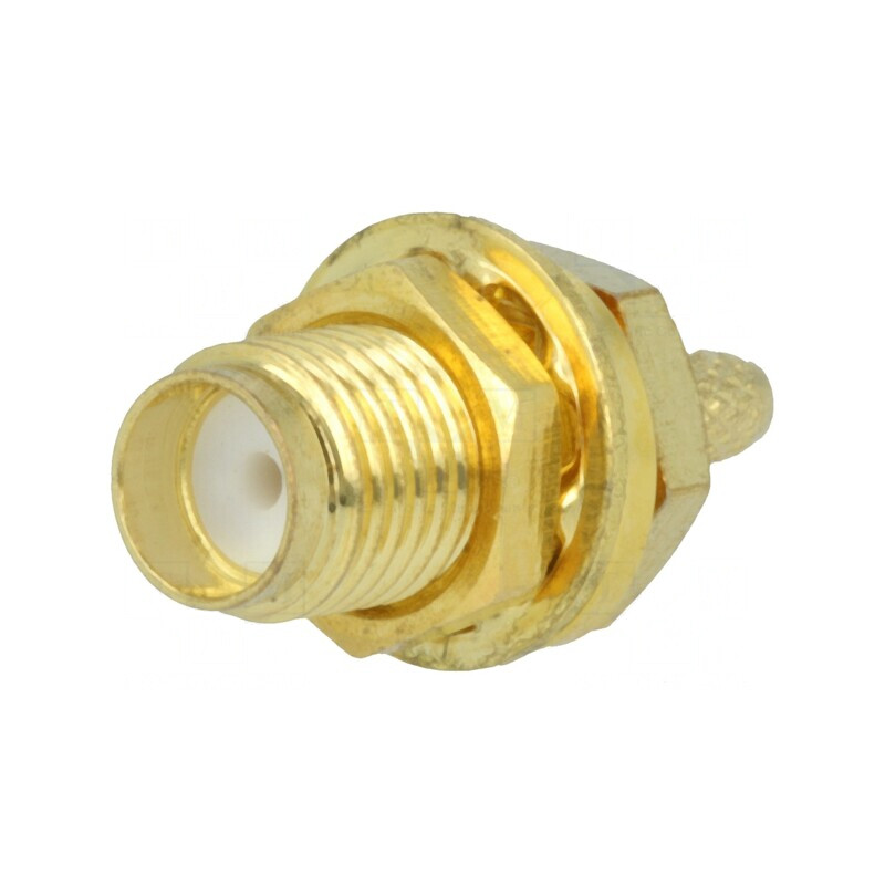 Soclu SMA Mamă Drept RG174 Crimpat | Electronic-mag.ro | Componente Electronice