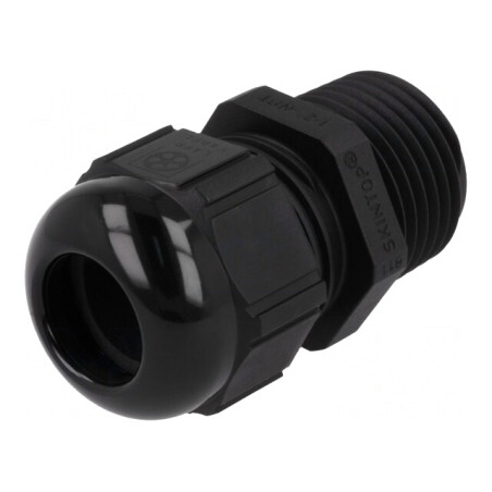 Garnitură Etanşare Neagră NPT1/2 IP68 Poliamidă | Electronic-mag.ro | Componente Electronice