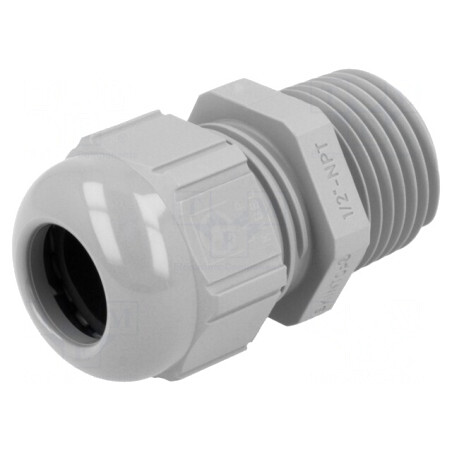 Garnitură Etanșare Poliamidă Gri NPT1/2 IP68 | Electronic-mag.ro | Componente Electronice