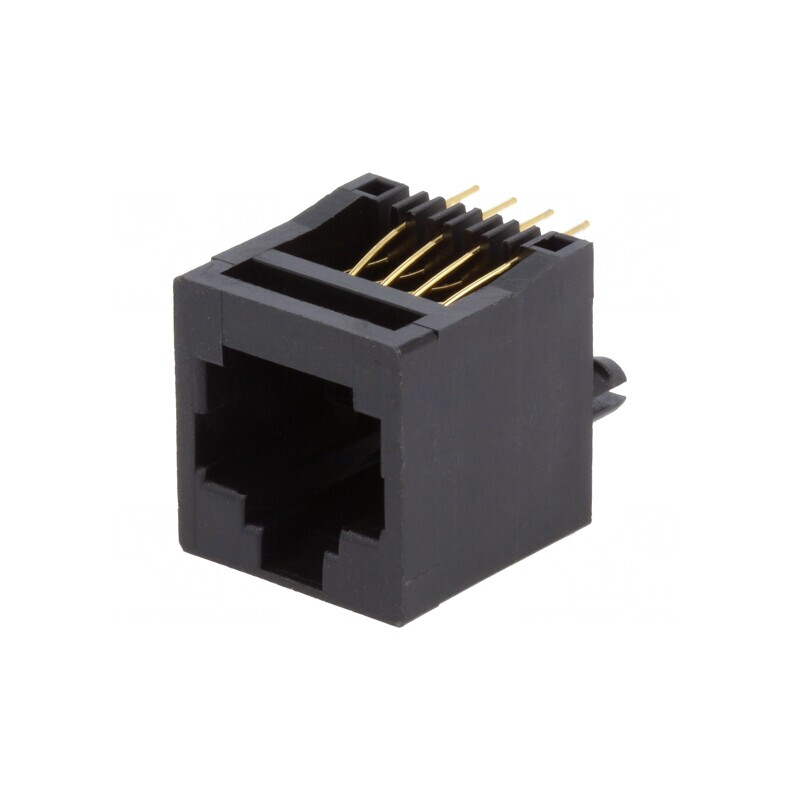 Soclu RJ45 8p8c THT Drept | Electronic-mag.ro | Componente Electronice