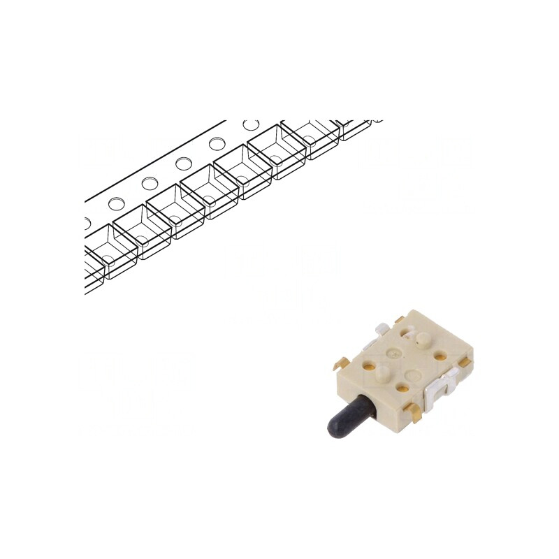 Comutator cu senzor SPST-NC 12V 0,1A pentru PCB | Electronic-mag.ro | Componente Electronice