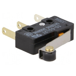 Microîntrerupător cu Manetă și Rulou 5A 125VAC | Electronic-mag.ro | Componente Electronice