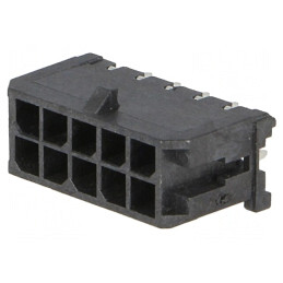 Conector Micro-Fit 3.0 10-Pin THT Drept 5A | Electronic-mag.ro | Componente Electronice