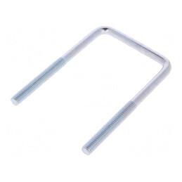 Bridă U Zincată 53mm x 61mm | Electronic-mag.ro | Componente Electronice