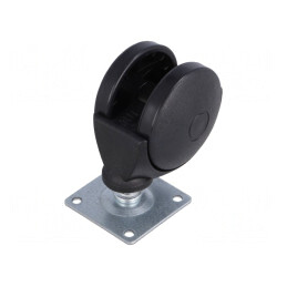 Roți Mobilă 50mm 40kg Poliamidă | Electronic-mag.ro | Componente Electronice