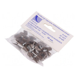 Suport Maro Cablu Rotund 10mm 25buc | Electronic-mag.ro | Componente Electronice