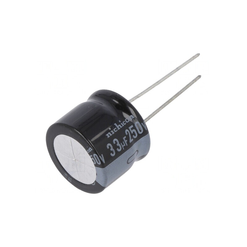Condensator electrolitic THT 33uF 250V 18x15mm | Electronic-mag.ro | Componente Electronice