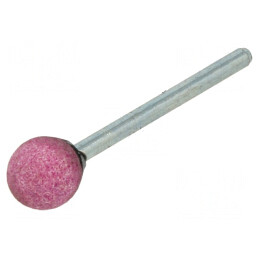 Piatră de șlefuit 6mm pentru metal, oțel și ceramică cu tijă de fixare 6mm | Electronic-mag.ro | Componente Electronice