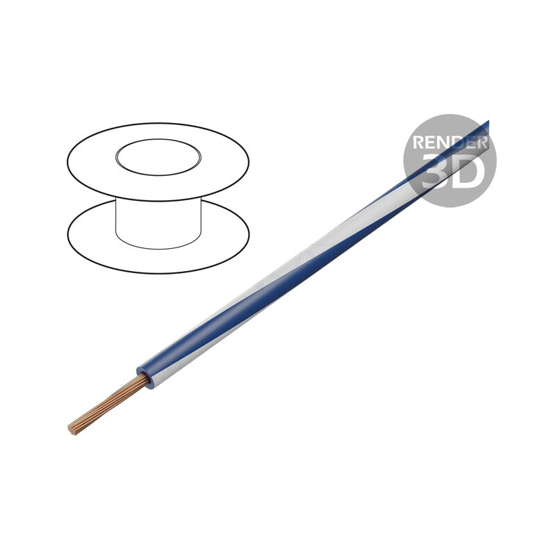 Cablu electric albastru 1mm2 18AWG PVC | Electronic-mag.ro | Componente Electronice Cablu electric albastru 1mm2 18AWG PVC | Electronic-mag.ro | Componente Electronice