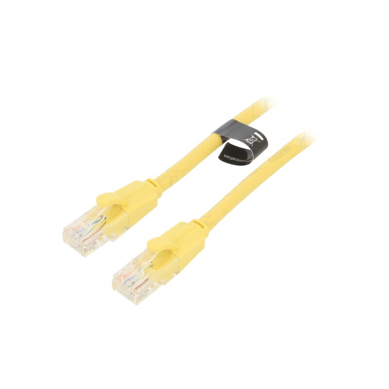 Cablu Patch U/UTP Cat6 CCA PVC Galben 1m | Electronic-mag.ro | Componente Electronice Cablu Patch U/UTP Cat6 CCA PVC Galben 1m | Electronic-mag.ro | Componente Electronice