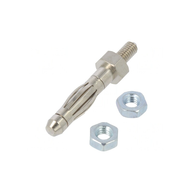 Mufă Banană 4mm 32A Nichelată | Electronic-mag.ro | Componente Electronice