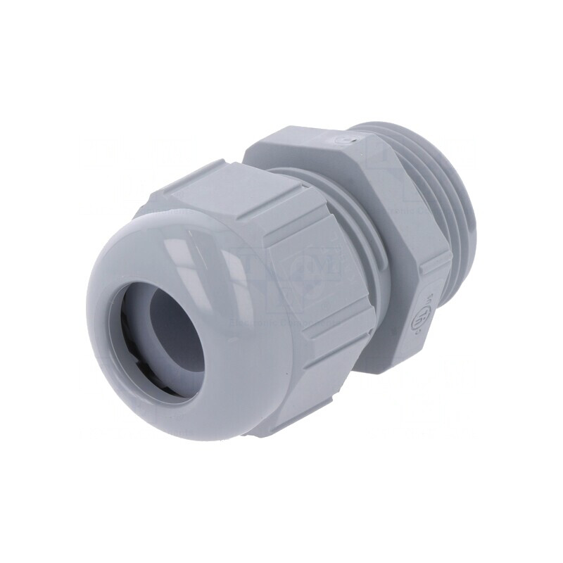 Garnitură etanşare PG13,5 IP68 Poliamidă Gri Întunecat | Electronic-mag.ro | Componente Electronice