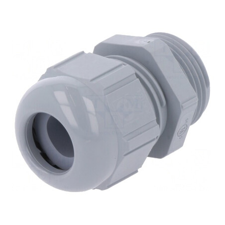 Garnitură etanşare PG13,5 IP68 Poliamidă Gri Întunecat | Electronic-mag.ro | Componente Electronice