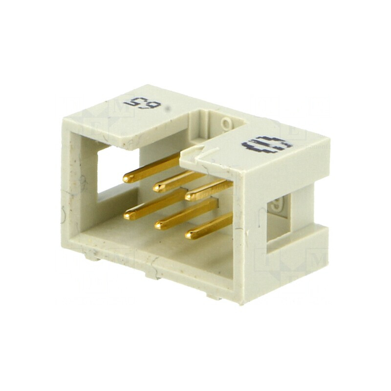 Soclu IDC Tată 6 Pini THT 1,27mm 2,54mm | Electronic-mag.ro | Componente Electronice