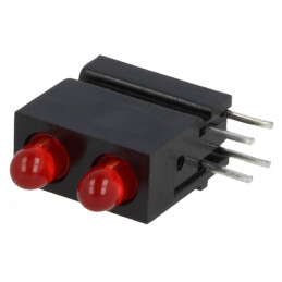 LED Rotund Roșu 3mm 20mA | Electronic-mag.ro | Componente Electronice