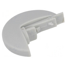 Indicator plastic gri A10 fixare apăsare | Electronic-mag.ro | Componente Electronice