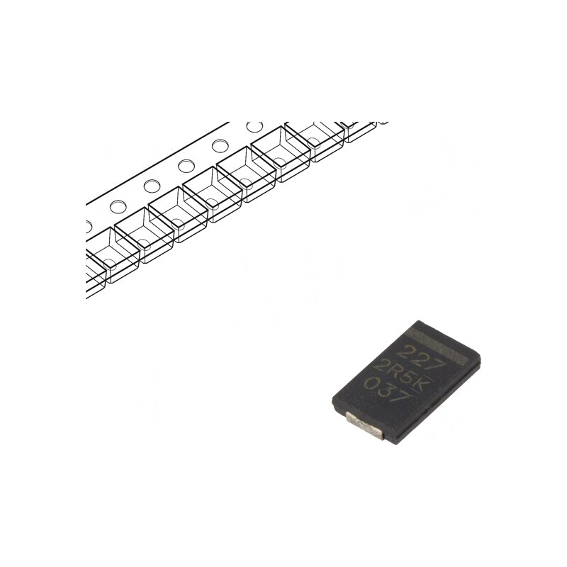 Condensator Polimeric Low ESR 220uF 2.5V 2917 | Electronic-mag.ro | Componente Electronice