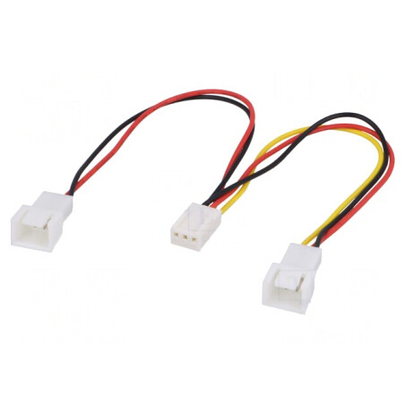 Cablu Alimentare 3 Pin, 0.15m | Electronic-mag.ro | Componente Electronice