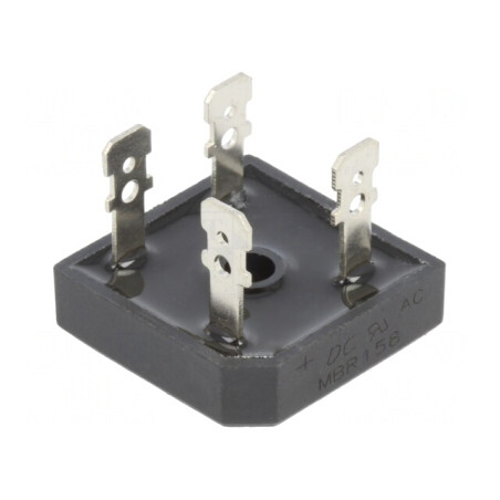 Punte Redresoare Monofazată 800V 15A 300A THT | Electronic-mag.ro | Componente Electronice