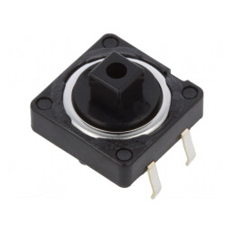 Microîntrerupător TACT SPST-NO 0,05A 12VDC THT | Electronic-mag.ro | Componente Electronice