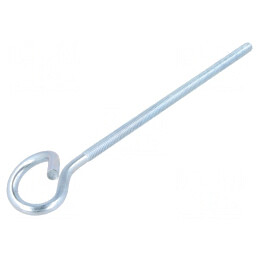 Cârlig Inelar Oțel Zincat 170mm | Electronic-mag.ro | Componente Electronice