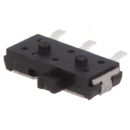 Comutator glisant 2 poziții SPDT 0.1A 12VDC SMT ON-ON | Electronic-mag.ro | Componente Electronice