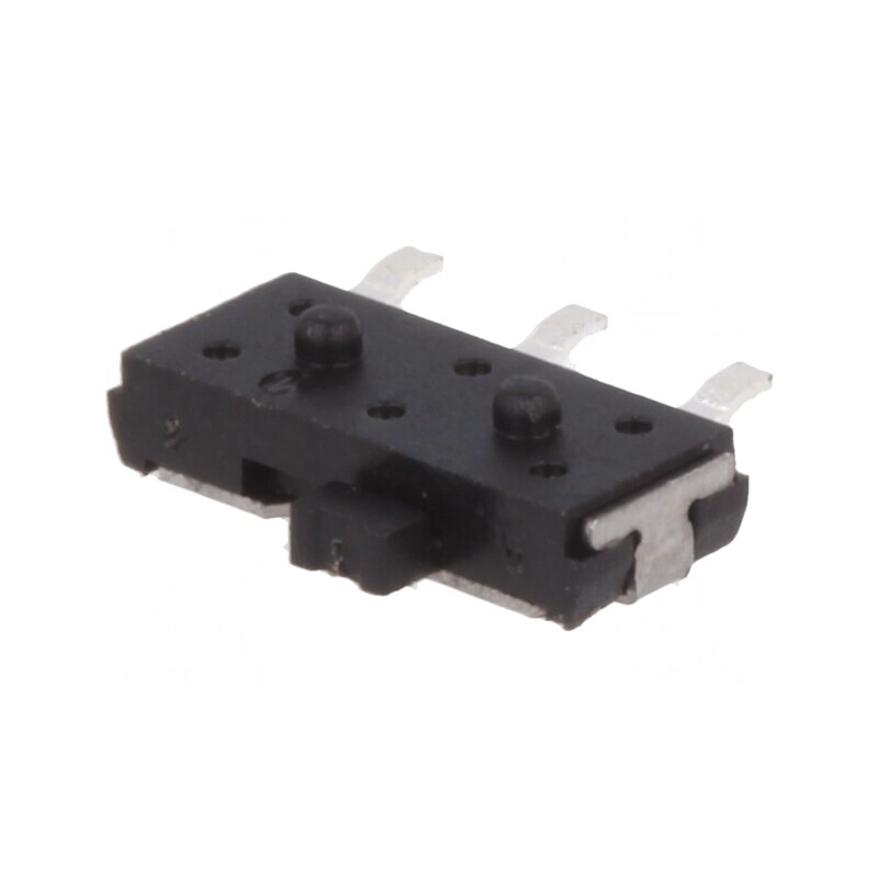 Comutator glisant 2 poziții SPDT 0.1A 12VDC SMT ON-ON | Electronic-mag.ro | Componente Electronice