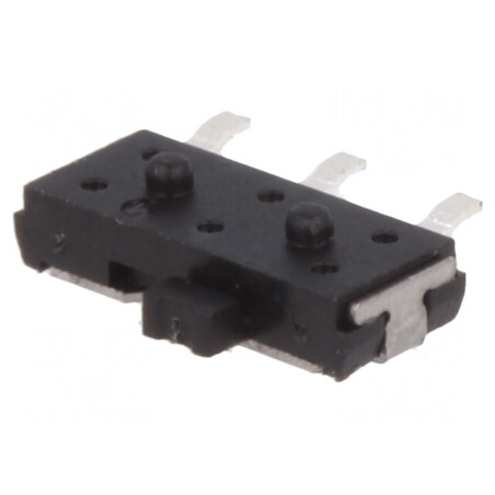 Comutator glisant 2 poziții SPDT 0.1A 12VDC SMT ON-ON | Electronic-mag.ro | Componente Electronice