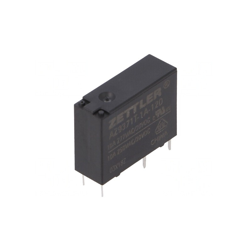 Releu electromagnetic SPST-NO 12VDC 10A | Electronic-mag.ro | Componente Electronice