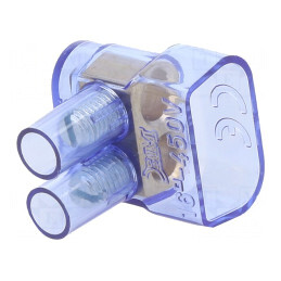 Regletă de conexiuni terminal 16mm2 450V 1 pistă | Electronic-mag.ro | Componente Electronice
