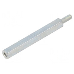 Piuliță distanțieră filetată 50mm M4 | Electronic-mag.ro | Componente Electronice