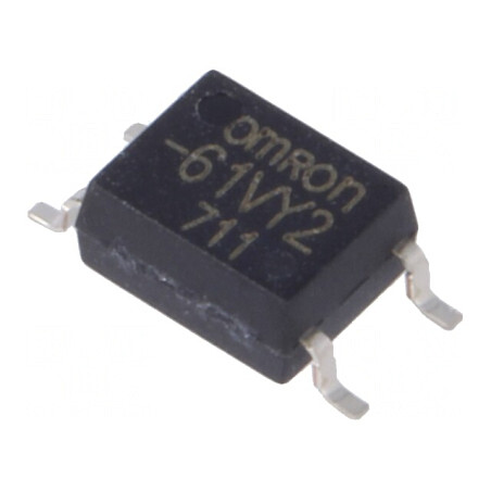 Releu Semiconductor SPST-NO SMT 60VAC 500mA | Electronic-mag.ro | Componente Electronice