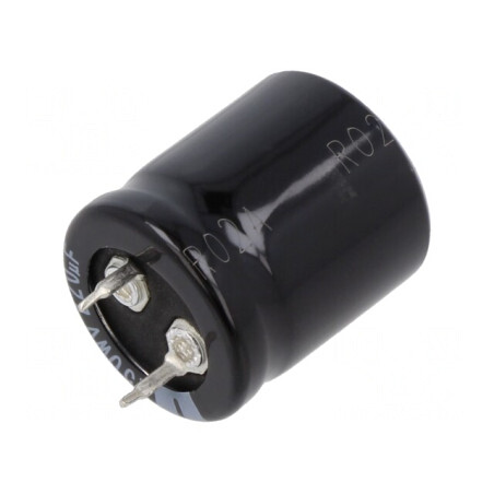 Condensator Electrolitic SNAP-IN 220uF 250VDC Ø22x25mm ±20% | Electronic-mag.ro | Componente Electronice
