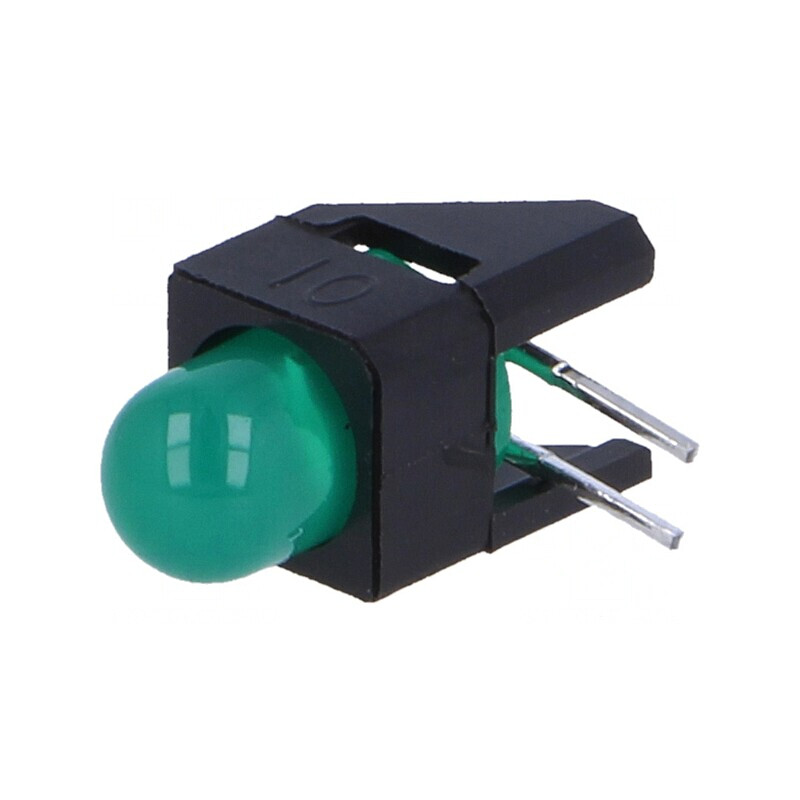 LED Verde 5mm Difuz 60° 2.1-2.7V | Electronic-mag.ro | Componente Electronice