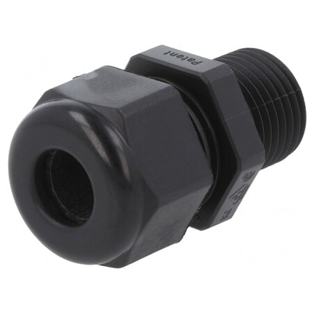 Garnitură de etanșare filet M16 IP68 neagră | Electronic-mag.ro | Componente Electronice