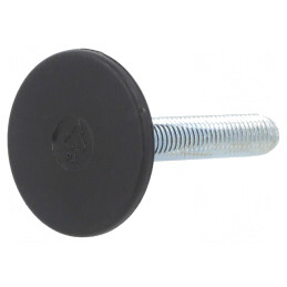 Picioruș Rigid Tehnopolimer PA 40mm M10 | Electronic-mag.ro | Componente Electronice