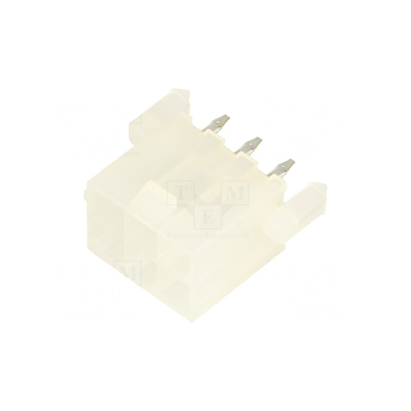 Soclu cablu-placă Mini-Fit Jr 4,2mm 6 pini 9A | Electronic-mag.ro | Componente Electronice
